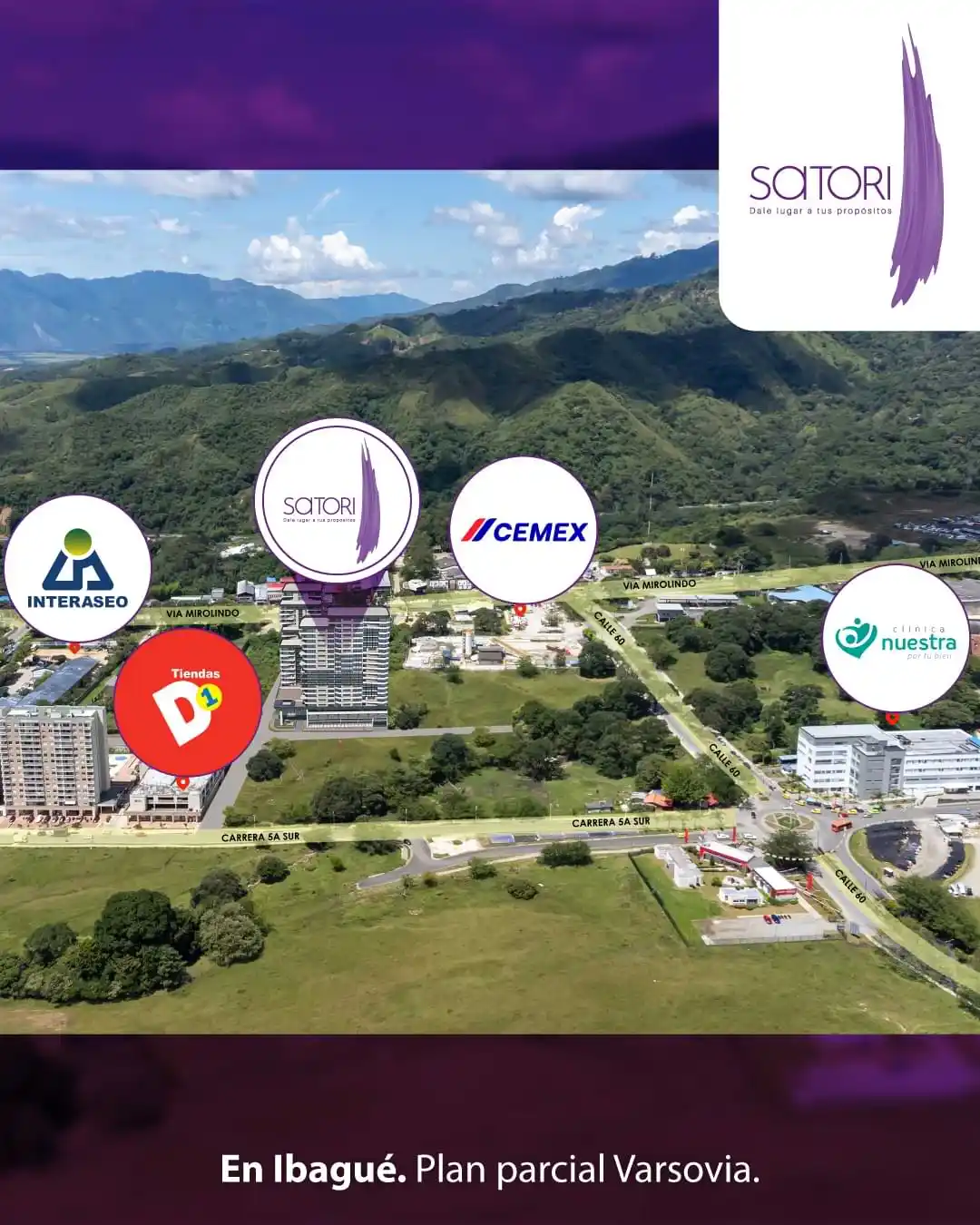 Satori ubicación